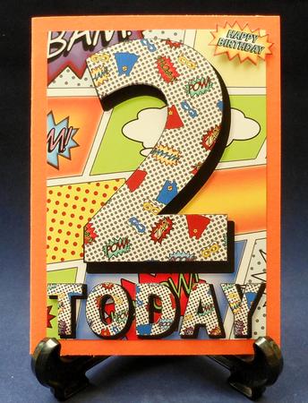 2 Today Comic Book Birthday A5 by Michelle Chivers