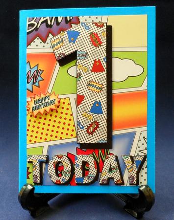 1 Today Comic Book Birthday A5 by Michelle Chivers