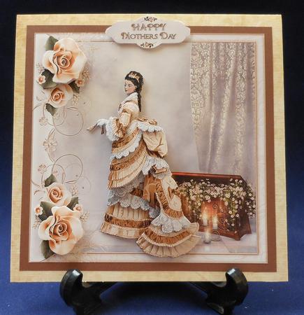 Victorian Lady Coffee and Cream Mini Kit by Michelle Chivers
