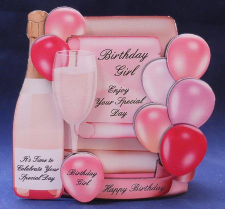 Special Ages Scroll - Pink by Michelle Chivers