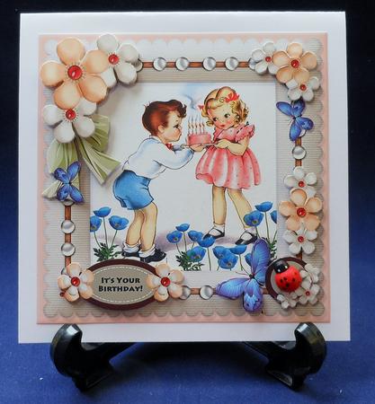It's Your Birthday Decoupage Mini Kit by Michelle Chivers