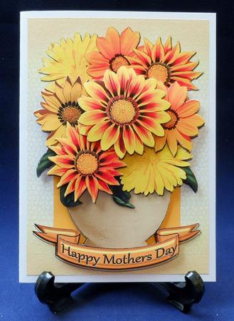 Gazinnias Yellow Mini Kit by Michelle Chivers