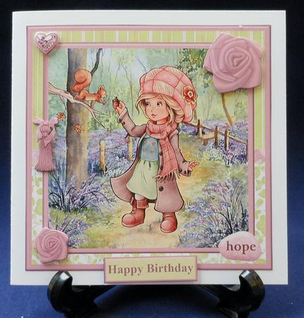Nuts About You Topper & Decoupage by Michelle Chivers