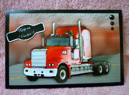 Red Truck Birthday by Michelle Chivers
