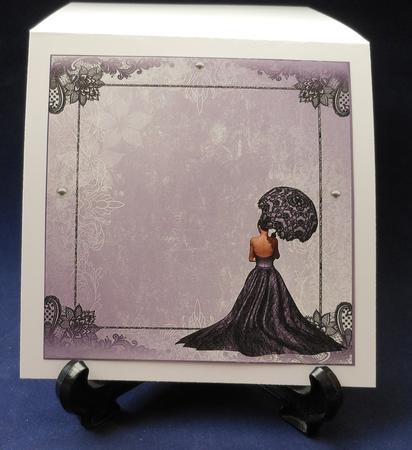 Parasol Lady Insert by Michelle Chivers