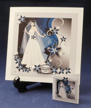Happy Wedding Day Decoupage Mini Kit by Michelle Chivers