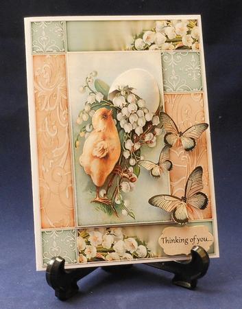 Happy Easter Cardtopper 170 by Michelle Chivers