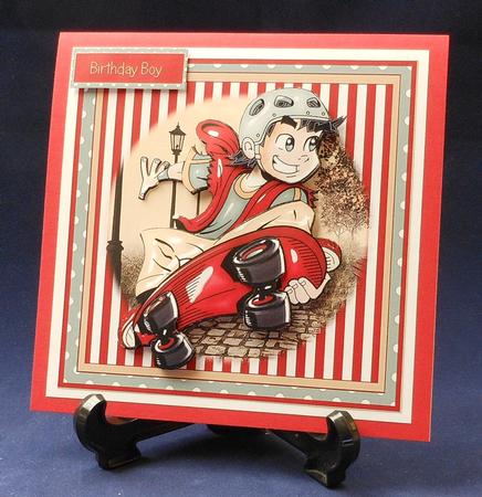 Skateboard Time Card Front Kit by Michelle Chivers