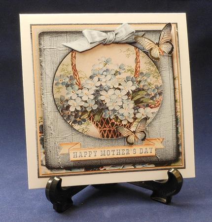Flower Baskets Cardtopper 183 by Michelle Chivers