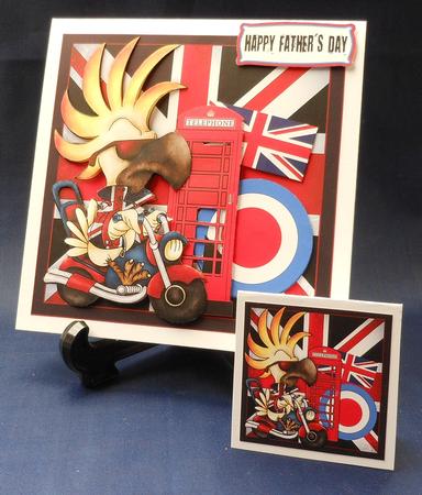 Born to Rock Cockatoo Mini Kit by Michelle Chivers