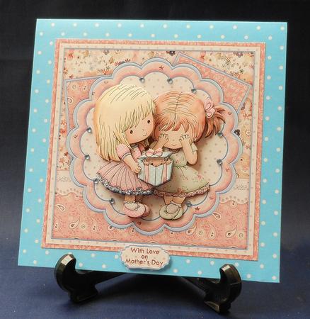 Surprise No Peeping 8x8 Mini Kit & Decoupage by Michelle Chivers