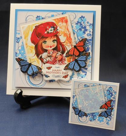 Butterfly Bliss Decoupage Mini Kit by Michelle Chivers