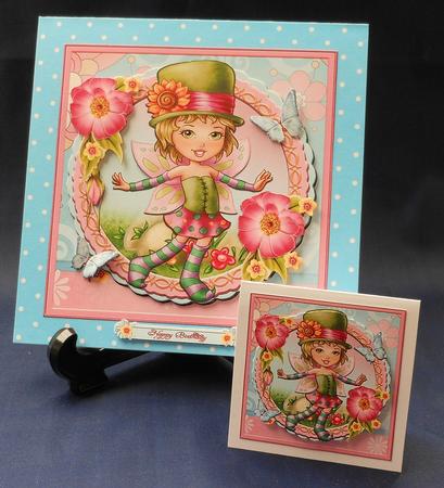Lovely Girl in the Garden Card Kit by Michelle Chivers