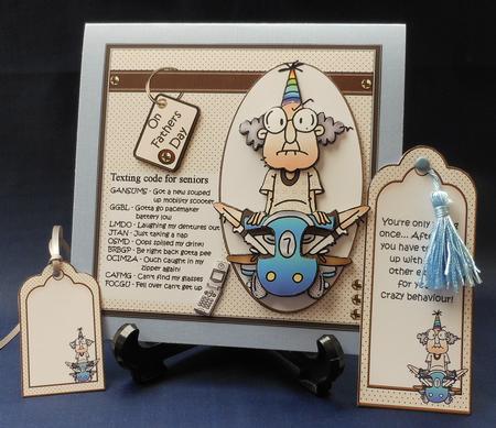 8x8 Gus Seniors Texting Code 2 Mini Kit by Michelle Chivers