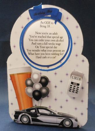 An Ode to Being 18 A4 Kit ***minor Text Alteration Only*** by Michelle Chivers