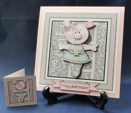 Ballerina Pig Dictionary Mini Kit by Michelle Chivers