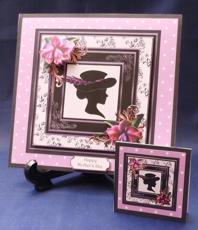 Silhouette & Orchids Mini Kit by Michelle Chivers