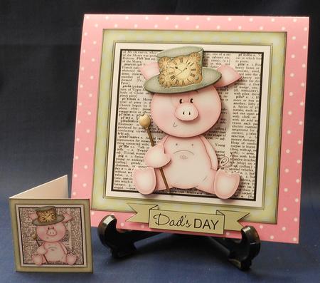 Steampunk Pig Dictionary Mini Kit by Michelle Chivers