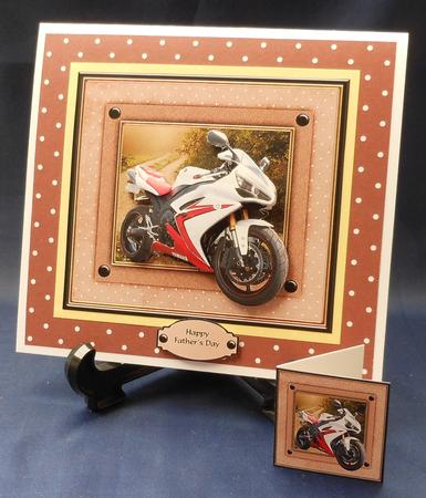 Yamaha Motorcycle Mini Kit by Michelle Chivers