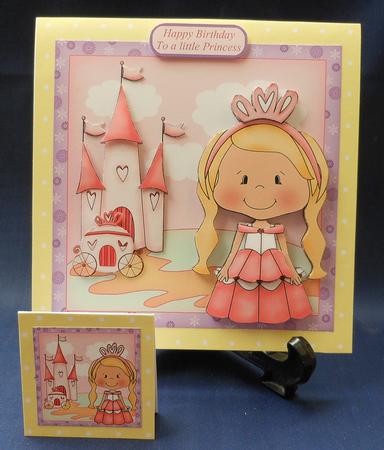 Little Princess Mini Card Kit - One by Michelle Chivers