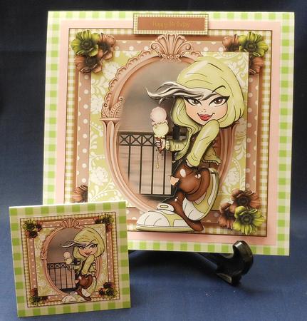 The Troublemaker Card Front Kit by Michelle Chivers