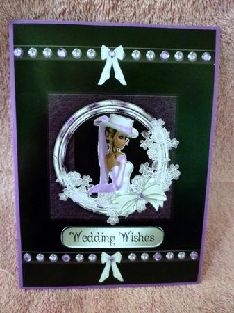 A4 Lilac Elegance by Michelle Chivers