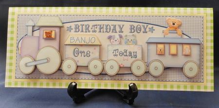 Large Dl Birthday Boy 1 Today Mini Kit by Michelle Chivers