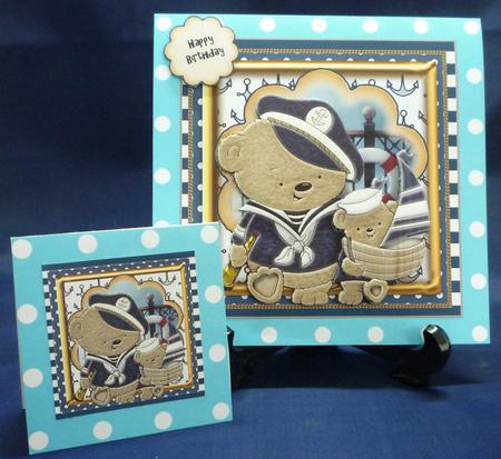 Let's Go Sailing Card Front Kit by Michelle Chivers