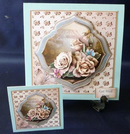 Champagne Roses Stacked Layers Mini Kit by Michelle Chivers