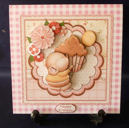 Sprinkles Mouse & Cupcake 8x8 Mini Kit & Decoupage by Michelle Chivers