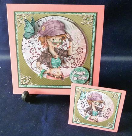 Mini Kit- a Girl Called Rebel- for Lots of Occasions #2 by Michelle Chivers