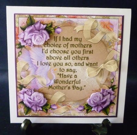 Mothers Day - Roses and Ribbons #2 by Michelle Chivers