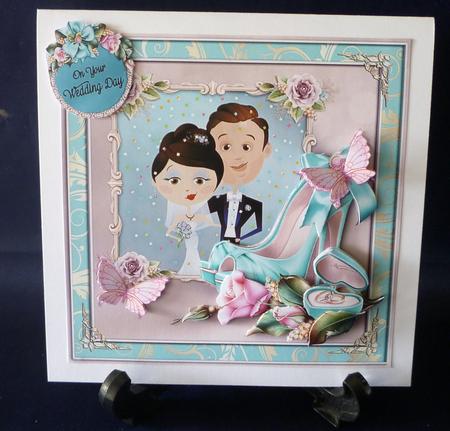 Mr. and Mrs.brunette Confetti Kit by Michelle Chivers