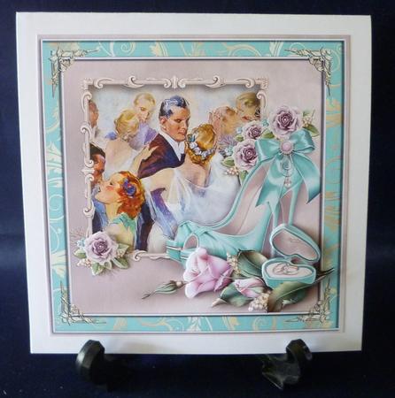 The Wedding Reception 8x8 by Michelle Chivers