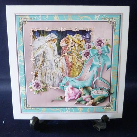 The Wedding Rings 8x8 by Michelle Chivers