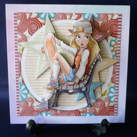 Skater Girl Mini Kit by Michelle Chivers