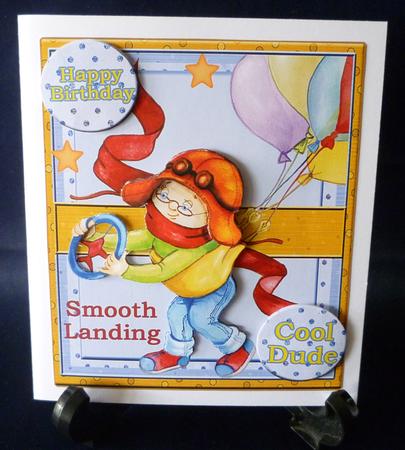 Smooth Landing Little Boy #2 by Michelle Chivers
