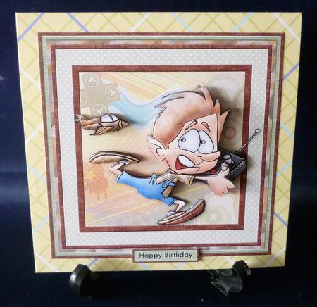 Still a Big Kid Boys or Men 8x8 Mini Kit Decoupage & Ages by Michelle Chivers