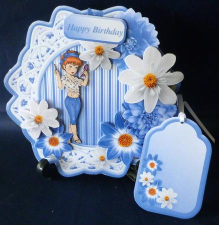 How Do I Look Fancy Hexagon Card Mini Kit by Michelle Chivers