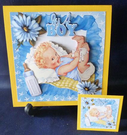 I Can Nearly Touch My Toes, Cute Curly Hair Baby Boy Kit by Michelle Chivers