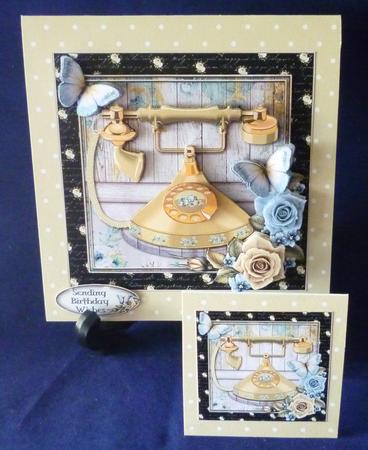 Floral Phone by Michelle Chivers