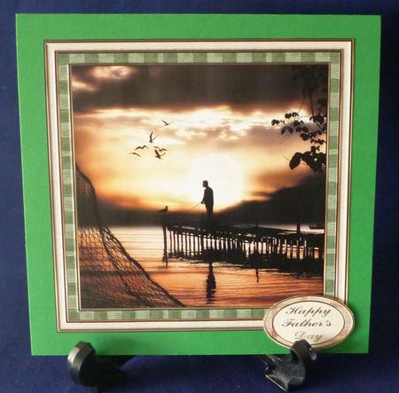 Gone Fishing Topper 1 by Michelle Chivers