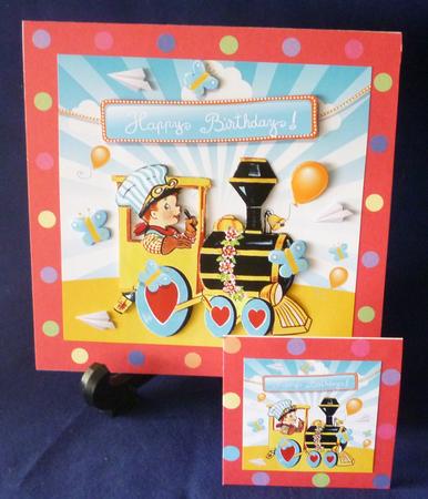 Birthday Train Mini Kit by Michelle Chivers