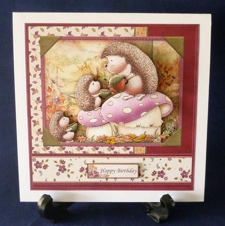 Henry's Mushroom Tea Birthday Get Well Decoupage Mini Kit by Michelle Chivers