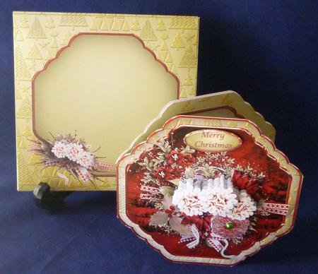 Christmas Flowers - Little Pretties Card Mini Kit by Michelle Chivers