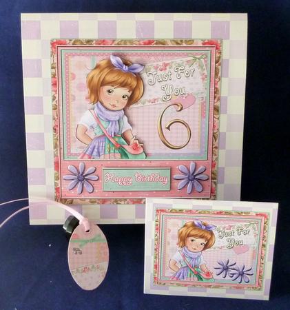 Mini Kit - Sweet Little Girl- 6yrs #2 by Michelle Chivers