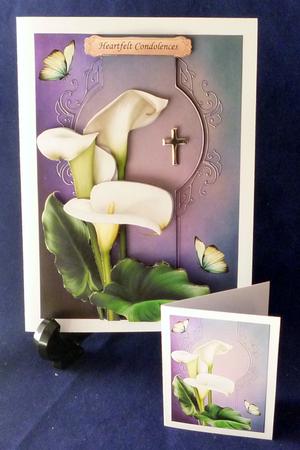 Pure White Calla Lilies by Michelle Chivers
