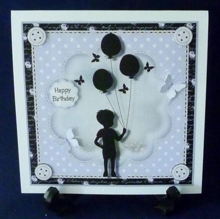 The Birthday Baloons Topper by Michelle Chivers