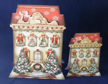 Festive High Christmas House by Michelle Chivers
