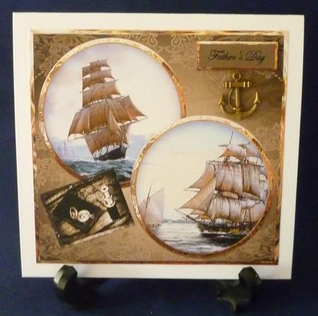 Nautical Toppers and Sentiment Tags by Michelle Chivers